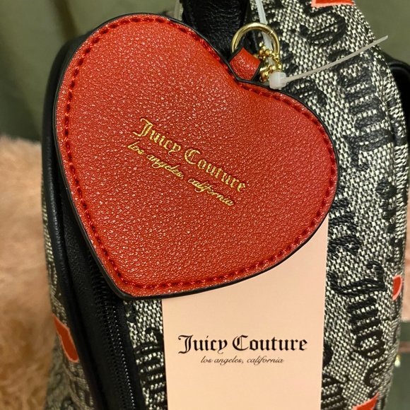 Juicy Couture Gothic Status Heart Backpack- Black main image 7